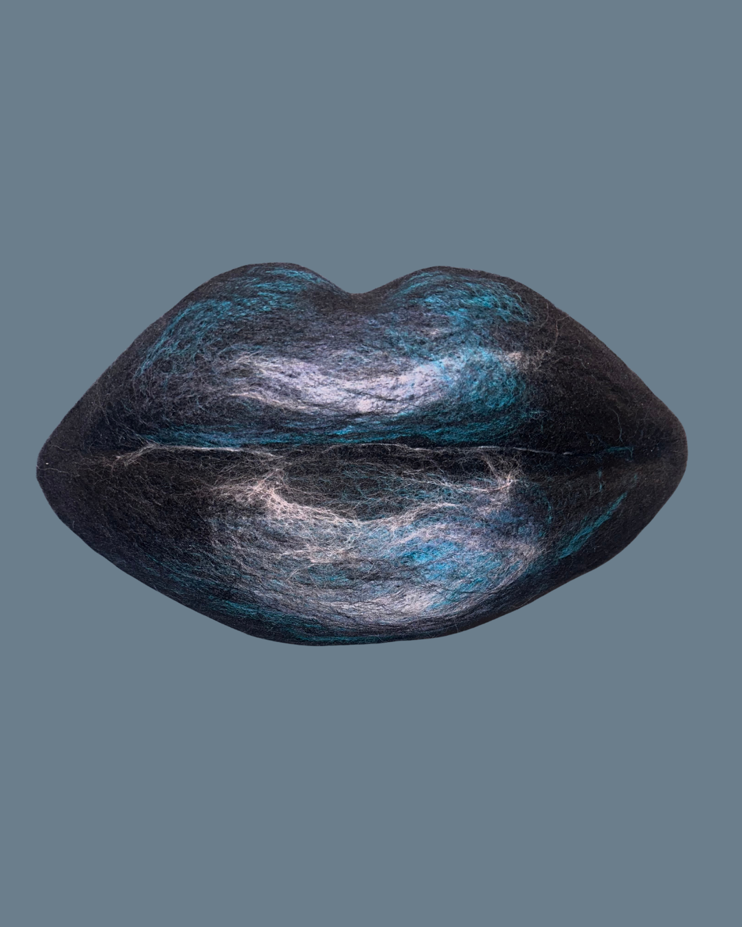 53., Black Series , Wool over felted form, $350
