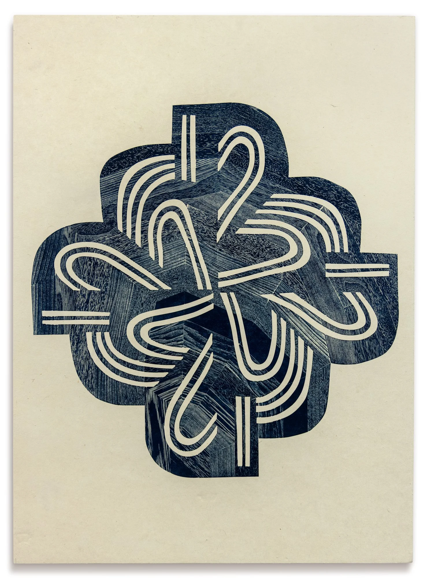Gentleness #3, 2026, 22 x 30 in
Relief print on gampi paper
$1000