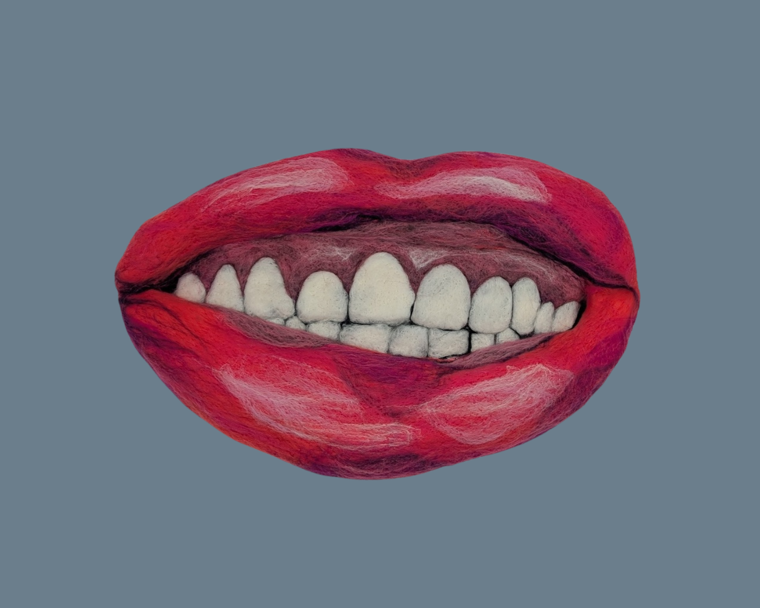 L.O., Medium Size/ Face Series, Wool over felted form, $1,000