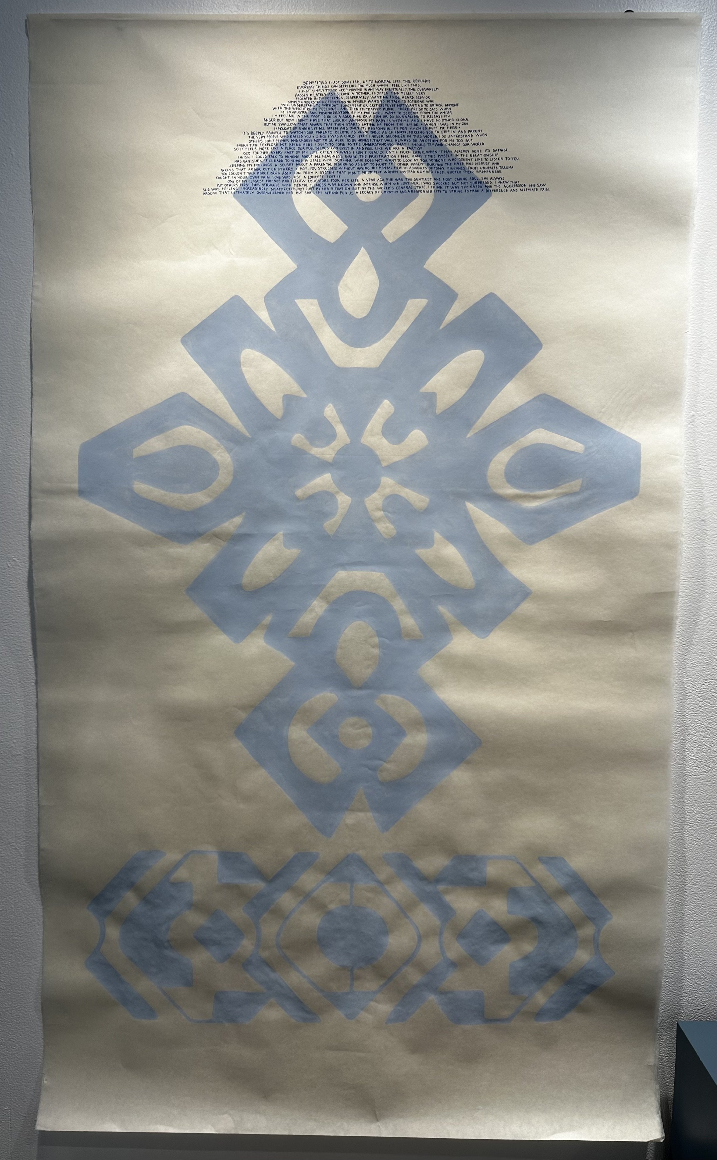 Breaking the Stigma, 2026
Ink and gouache on okawara paper,  NFS