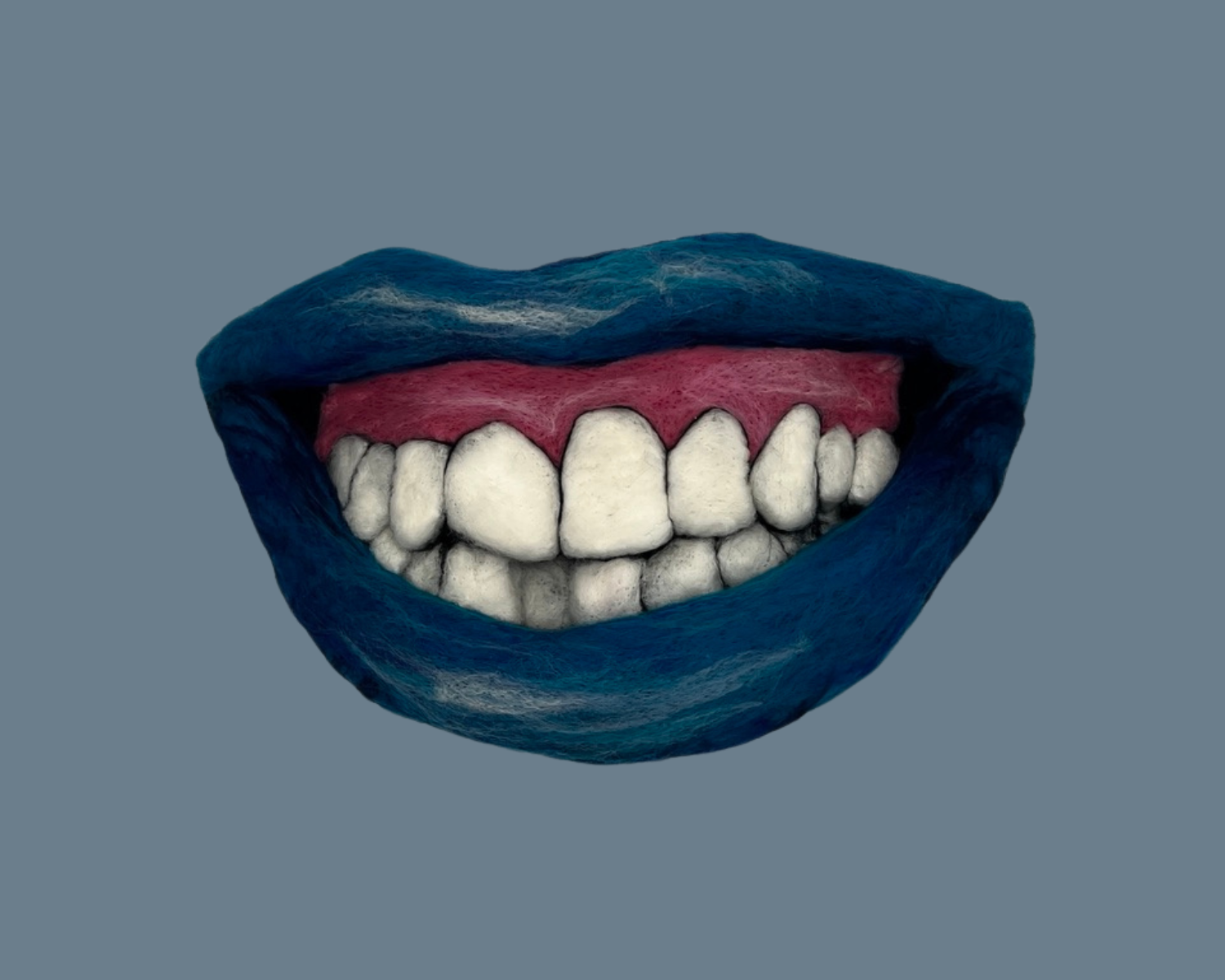 N.B., Medium Size/ Face Series, Wool over felted form, $1,000