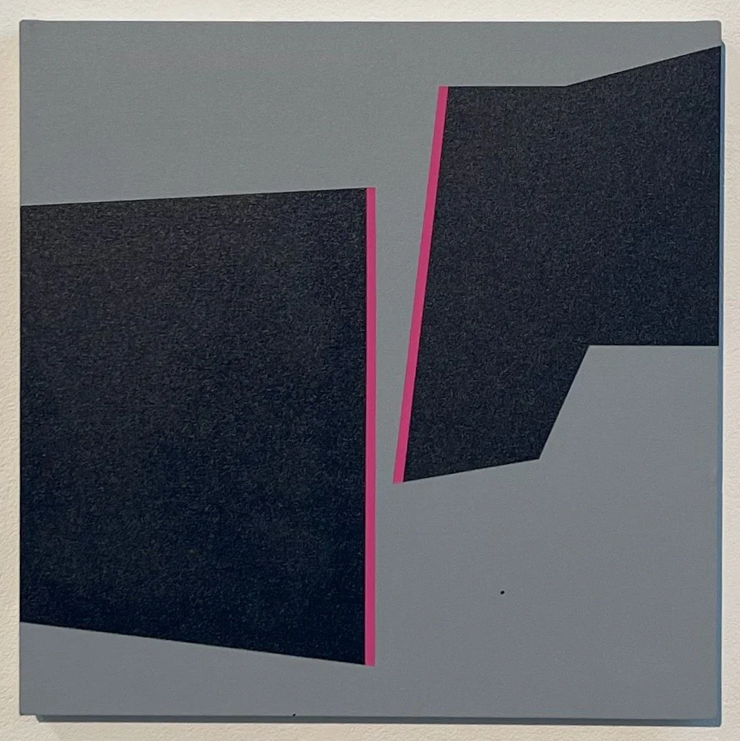 NegativePink, 2013, Acrylic on canvas, 21.75x21.75in 
$1,200.00