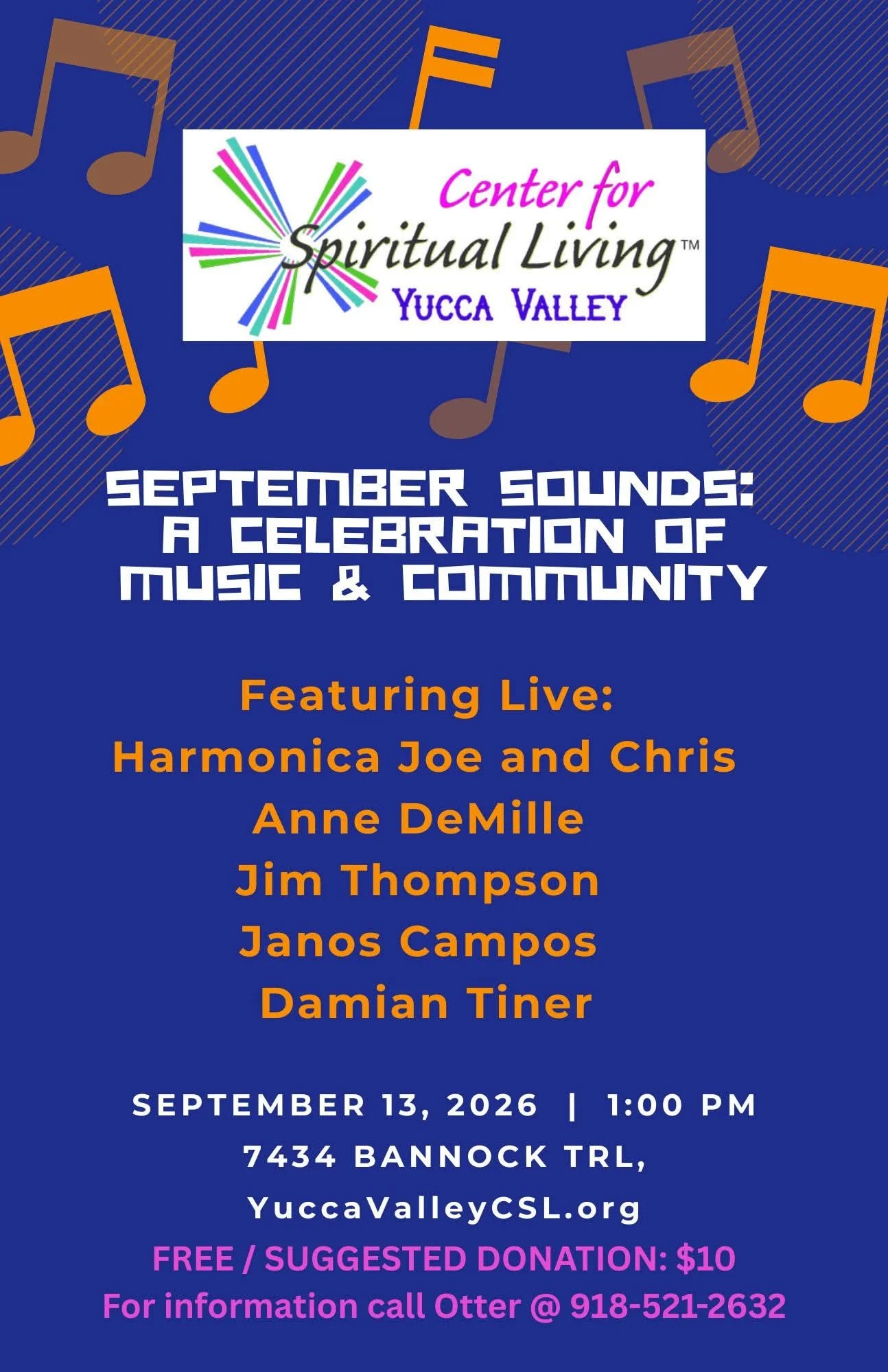 September sound concert at YVCSL