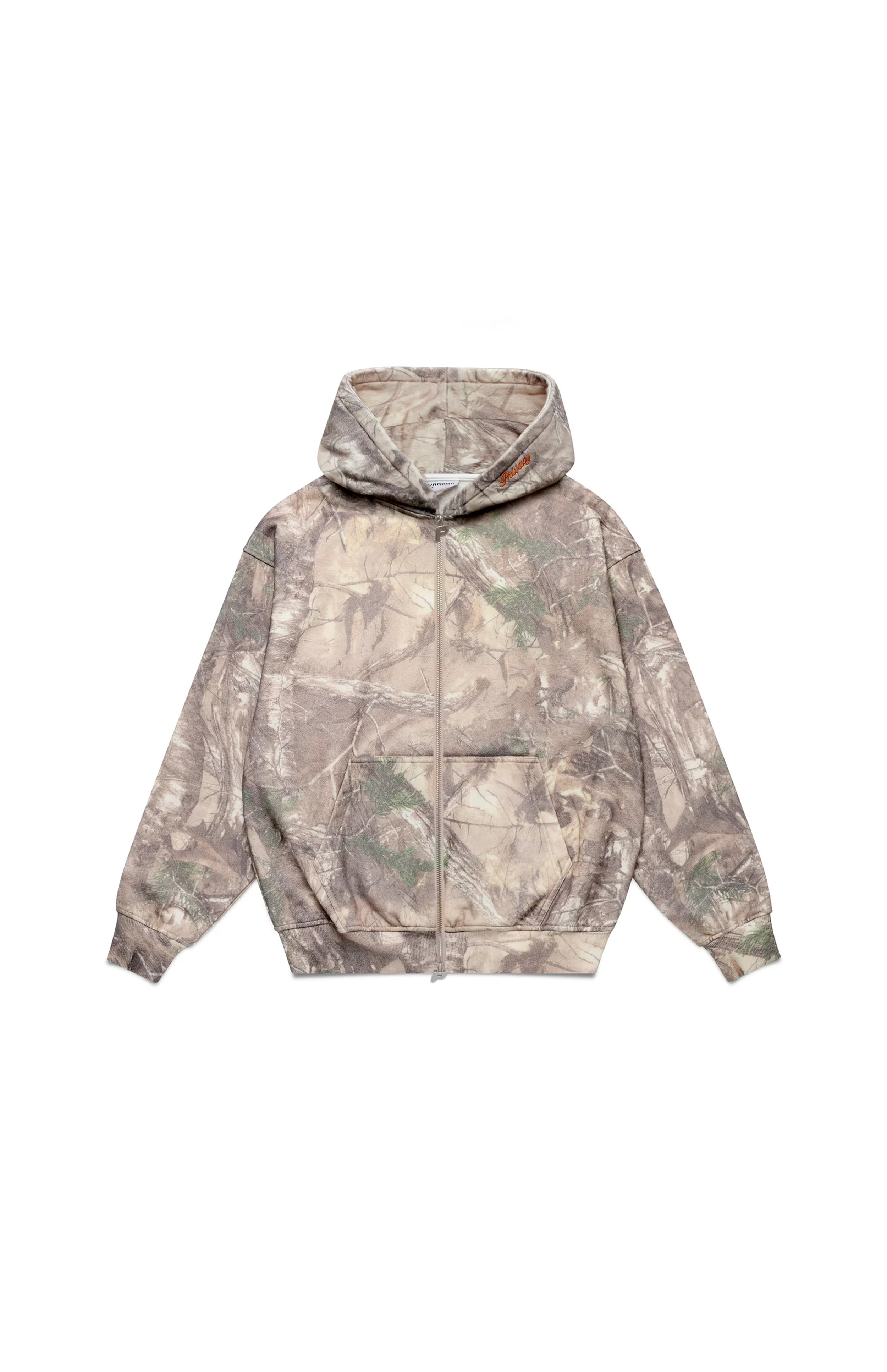 BUSH CAMO ZIP HOODIE