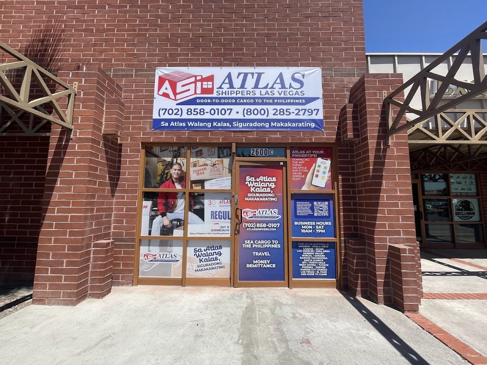 Las Vegas, NV β Atlas Shippers International, Inc. - Send Balikbayan Boxes