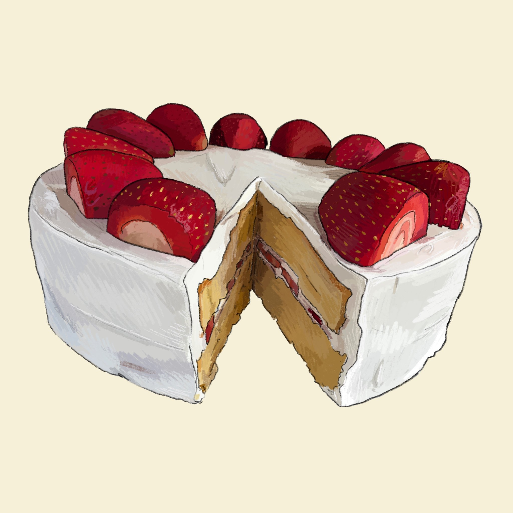 Japanese Strawberry Shortcake