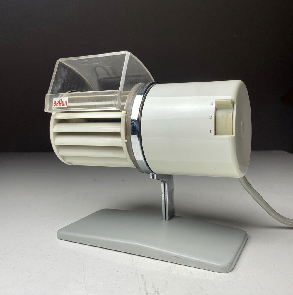 Iconic HL1 desk fan by Dieter Rams for Braun — Deerstedt - 20th century  midcentury and space age design