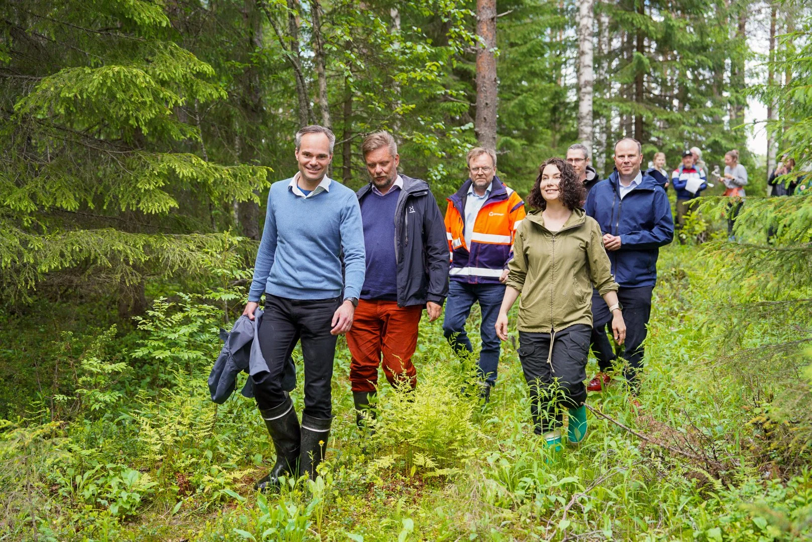 Yritykset mukaan luontotyöhön valtion suojelualueilla