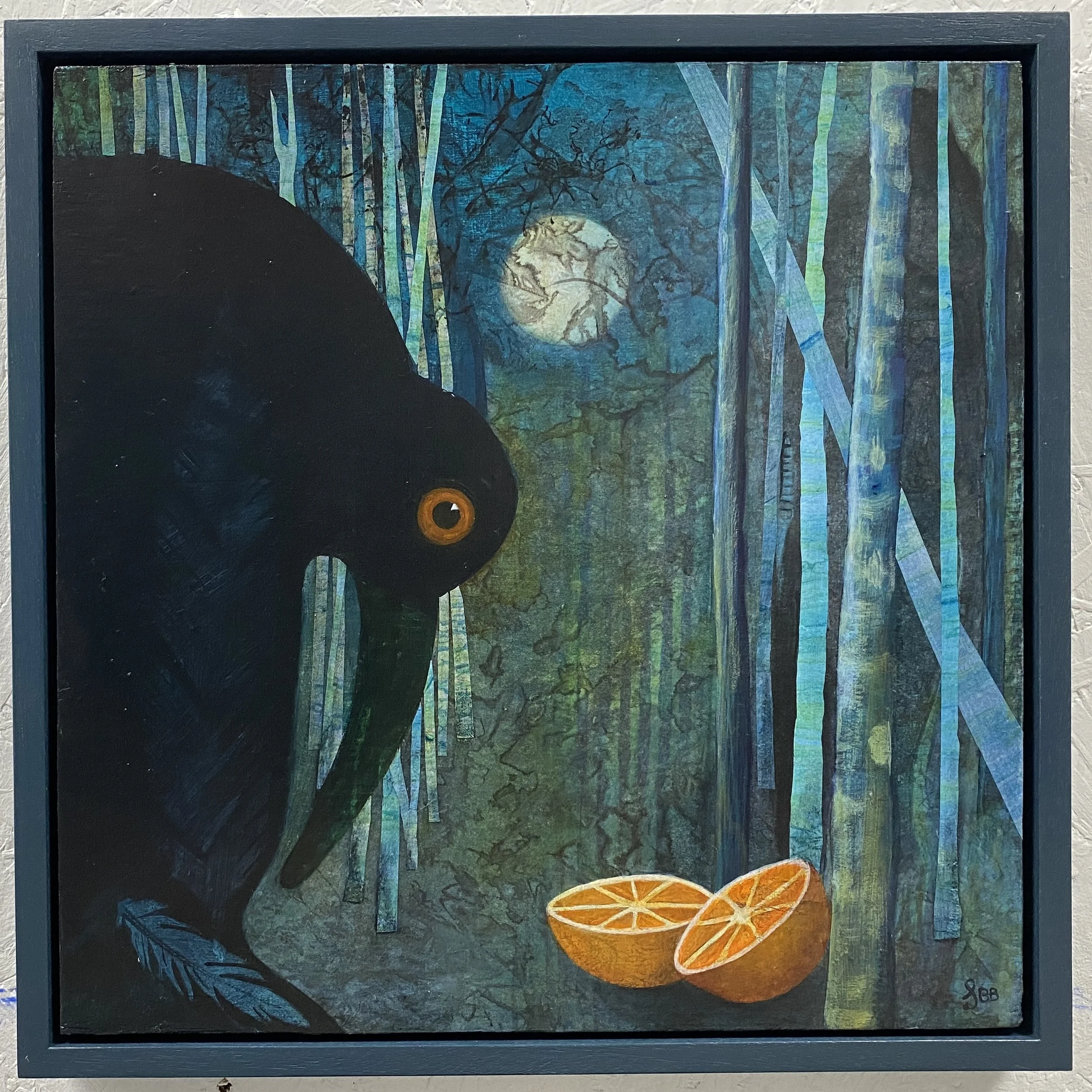 Bran
Mixed Media on Plywood, 12"x12”