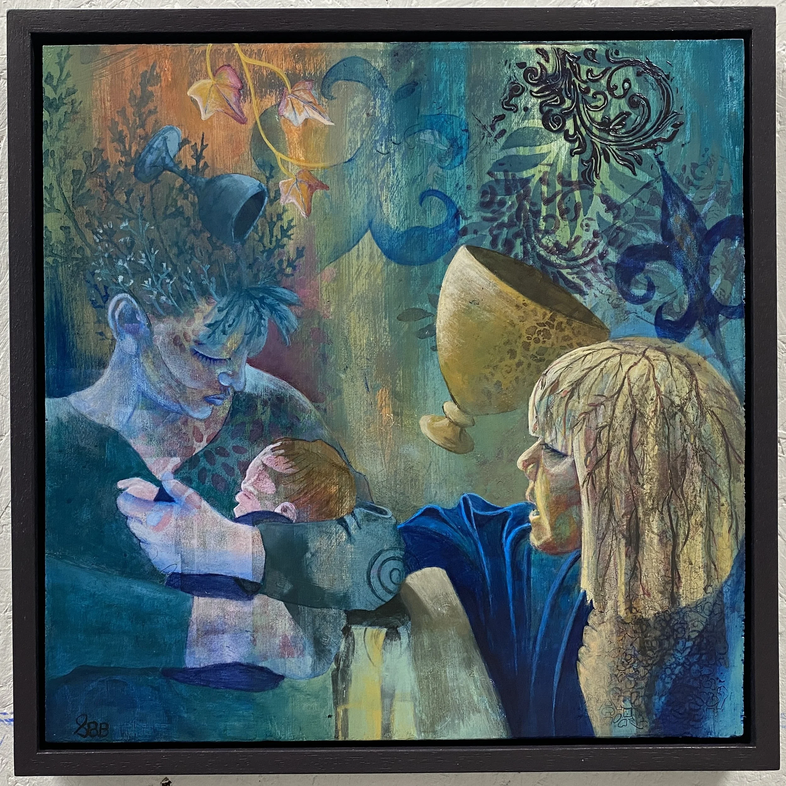 Trinity
Acrylic on Plywood, 12"x12”