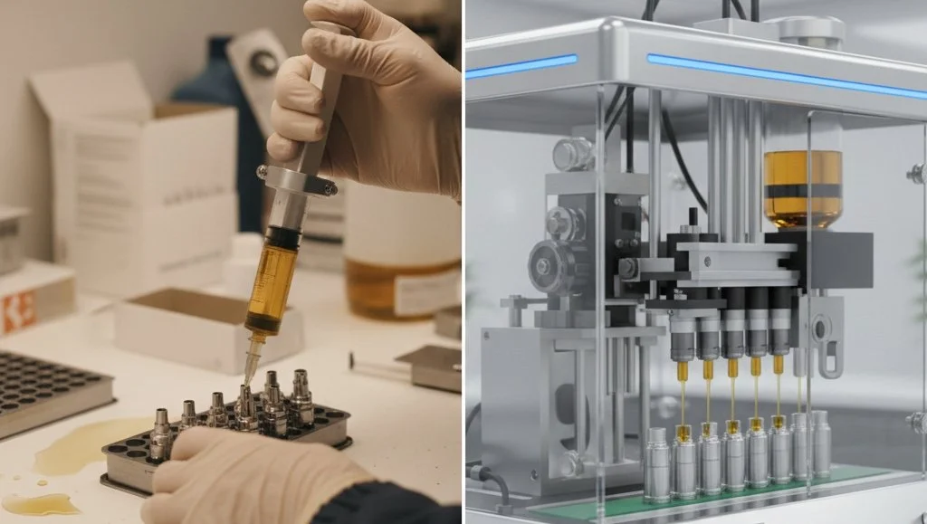 How Omni Revolutionizes Cannabis Vape Cartridge Filling with Precision ...