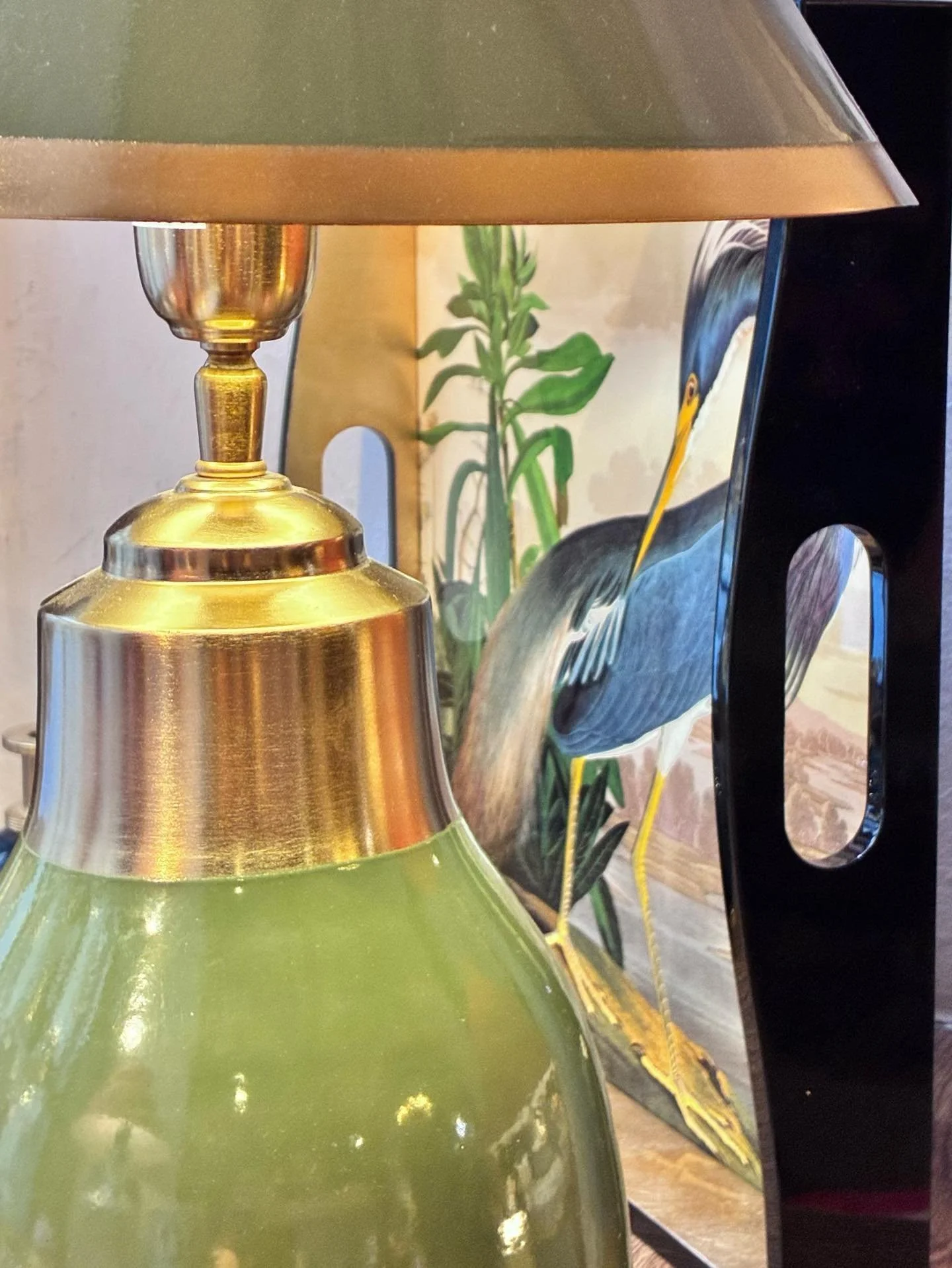 What traytime?  #prettylittlethings #lampshades #brass #tray #motiftray