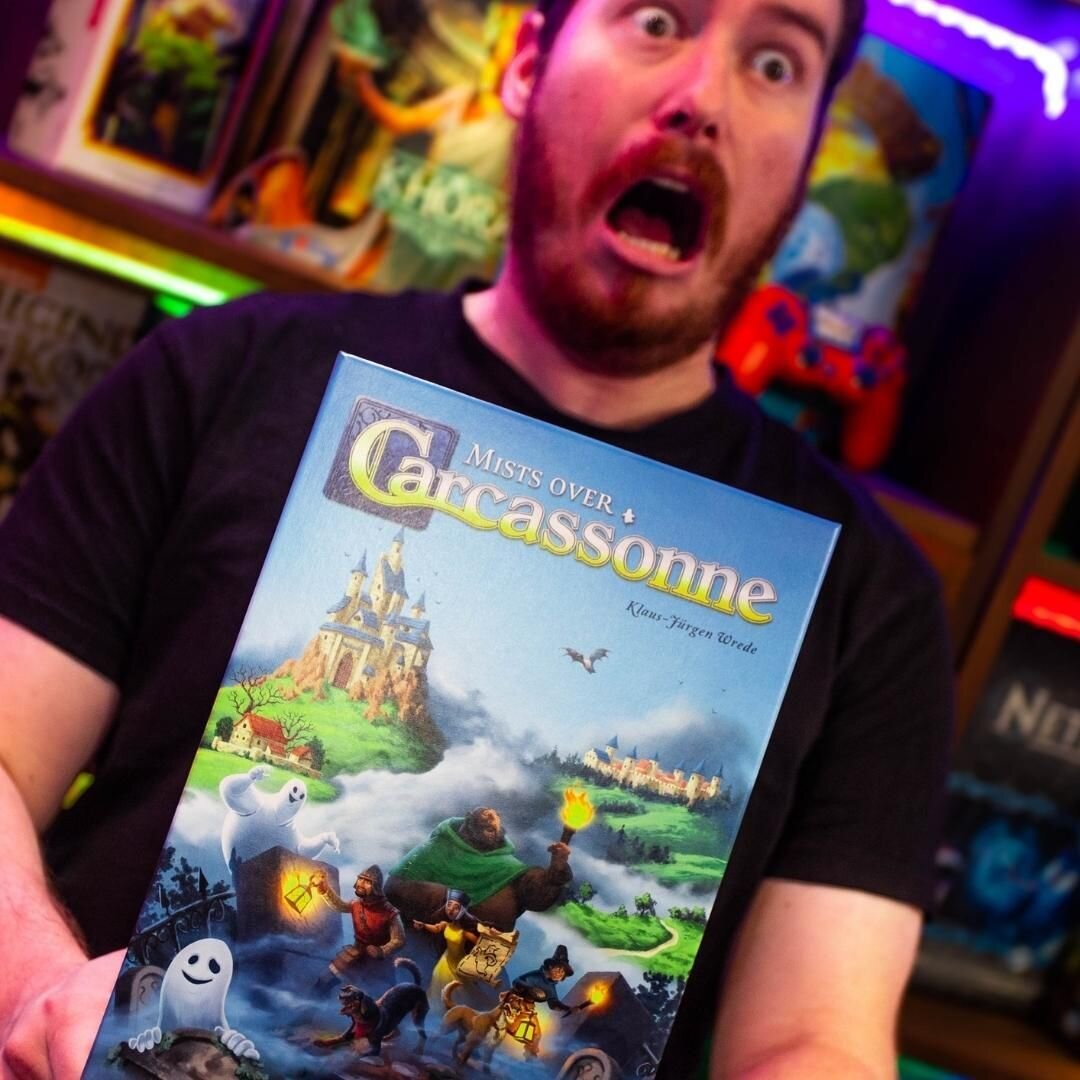 Mists Over Carcassonne is a refreshing palate cleanser! Great for those who are interested in giving cooperative Carcassonne a spin. - Lachlan