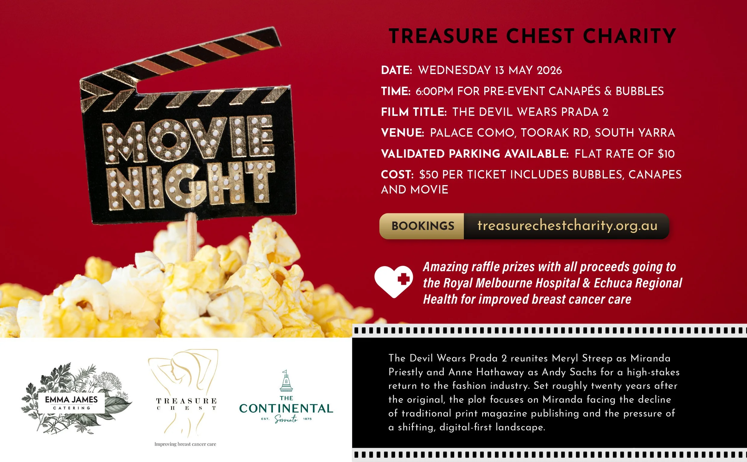 Treasure Chest Movie Night - The Devil Wears Prada 2