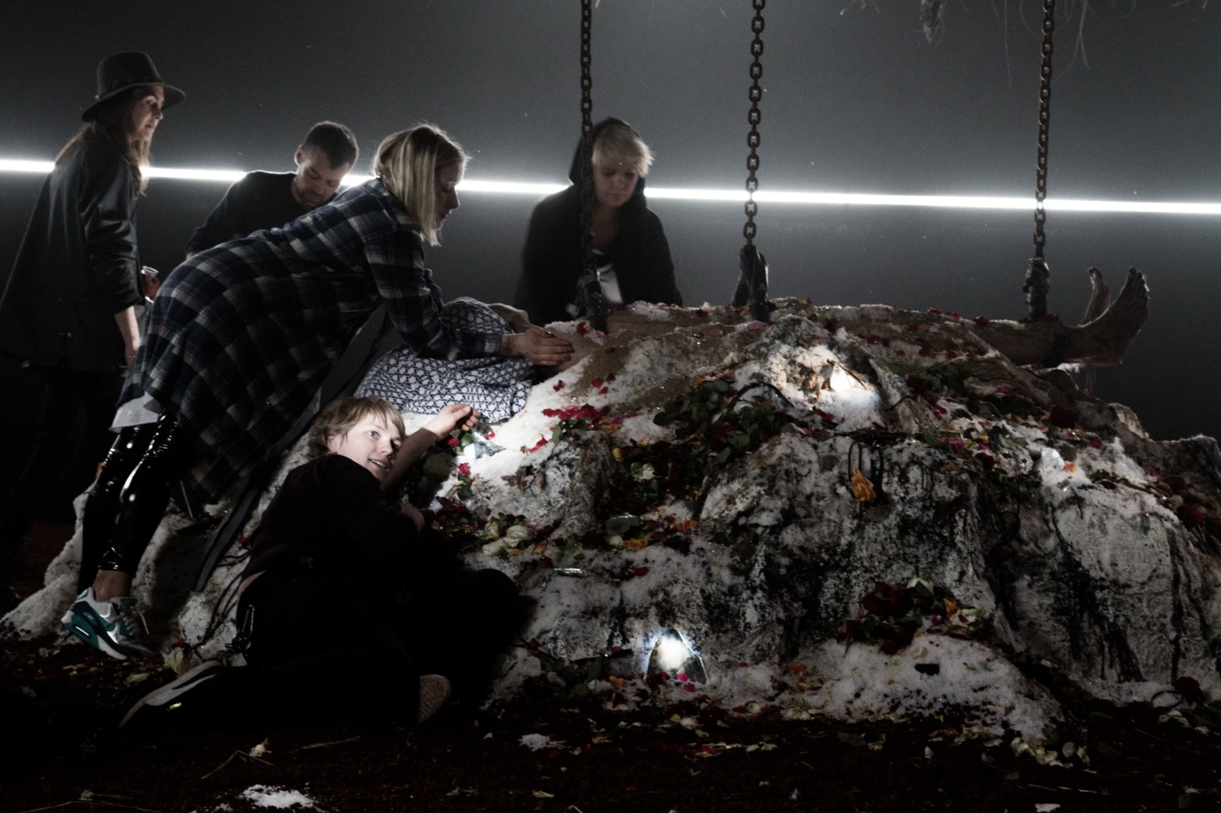 Of Monsters and Men / band
music video in making. Crystals 