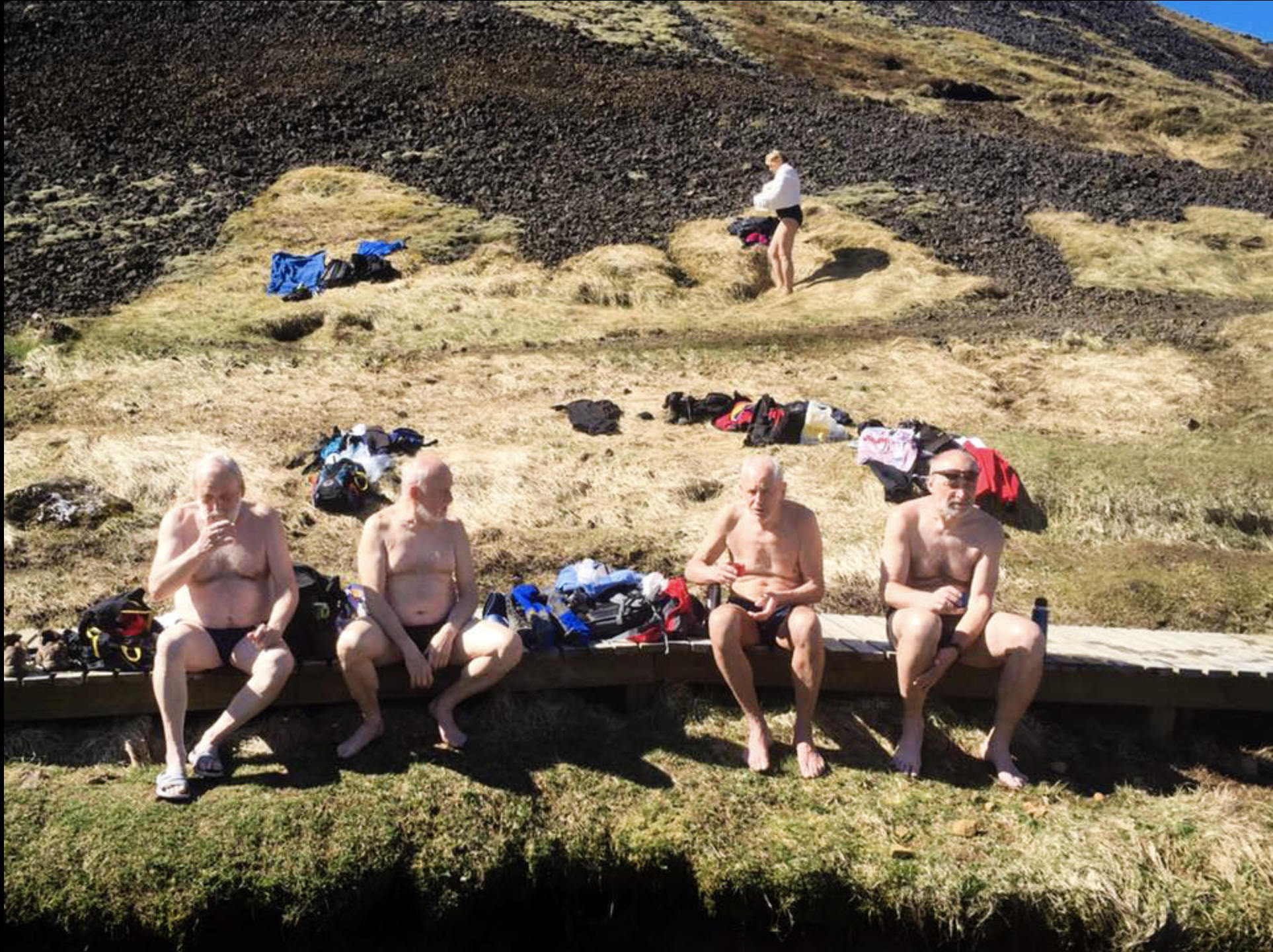 Reykjadalur / hot river