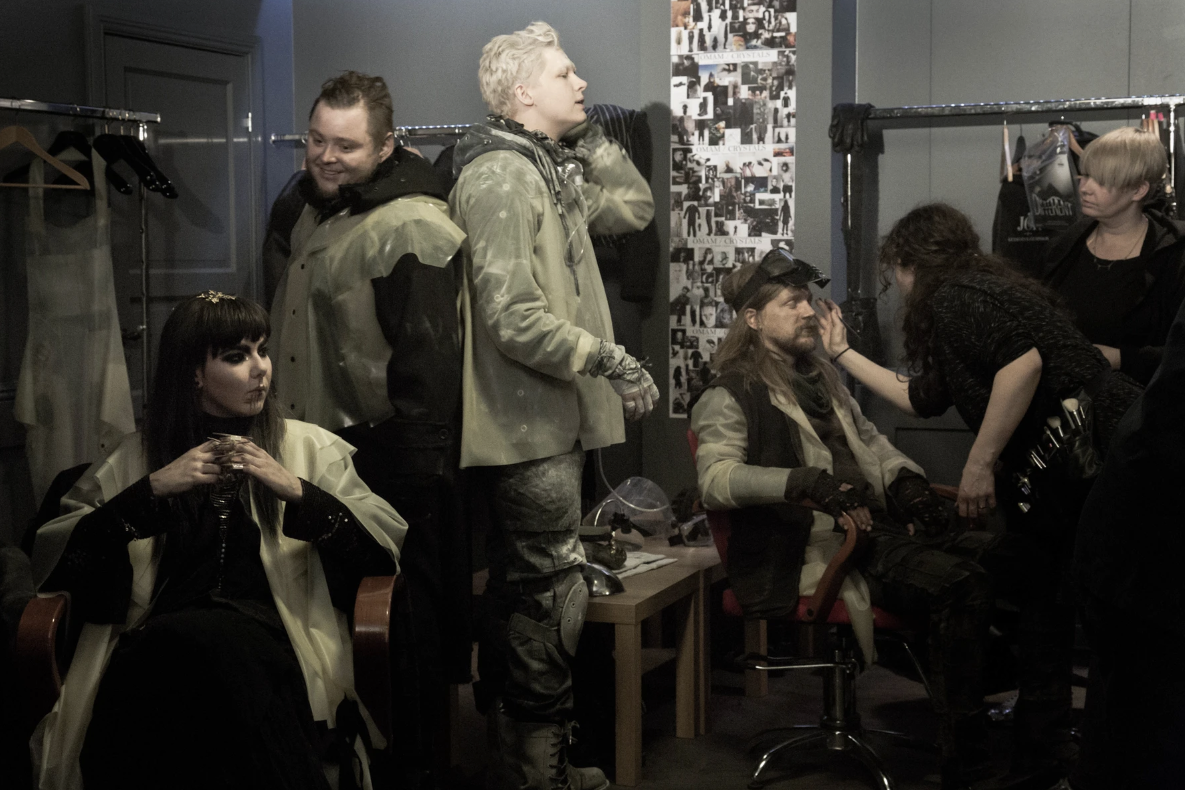 Of Monsters and Men / band
music video in making. Crystals 