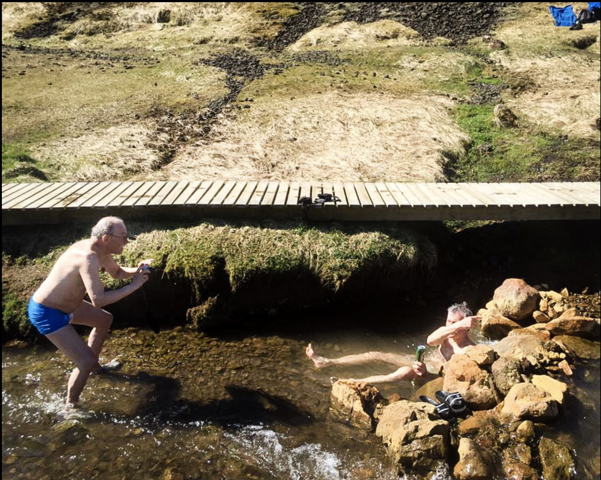 Reykjadalur / hot river