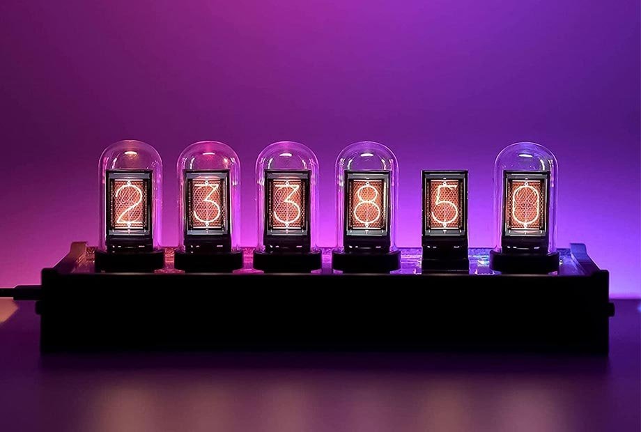 Eleksmaker E乐克斯制造 复古电子管显示座钟1.jpg