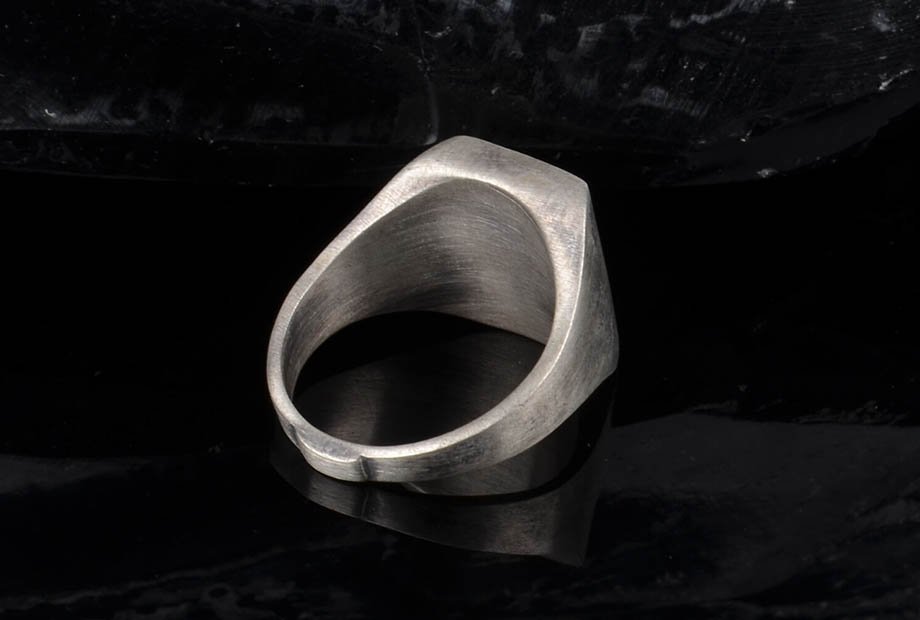 Mithril 谧银 纯手工制水手锚男士雕刻指环6.jpg