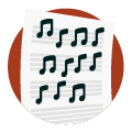 lesson notes and handouts