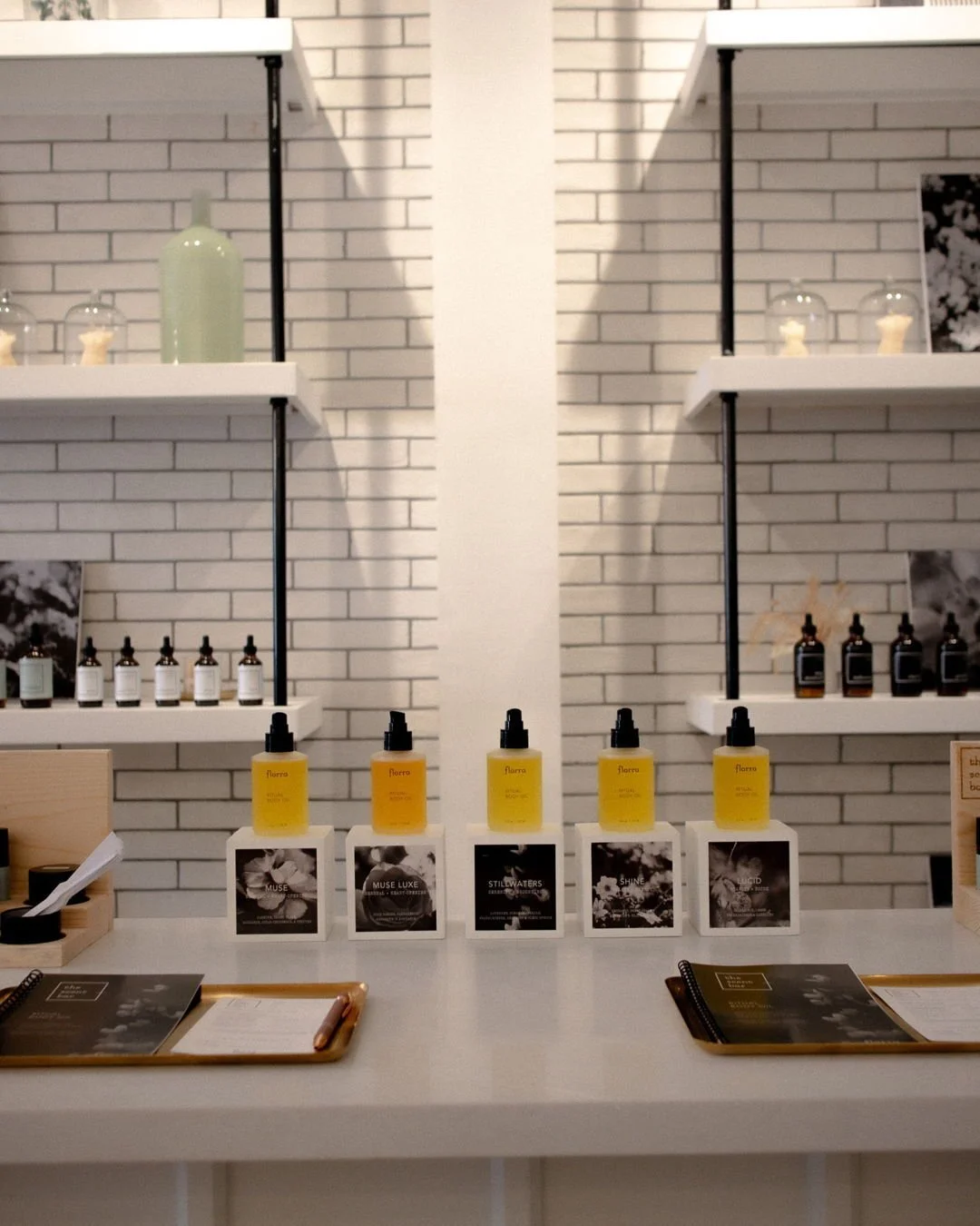 Latest work for Florra, a self-care and wellness boutique in Campbell, California.