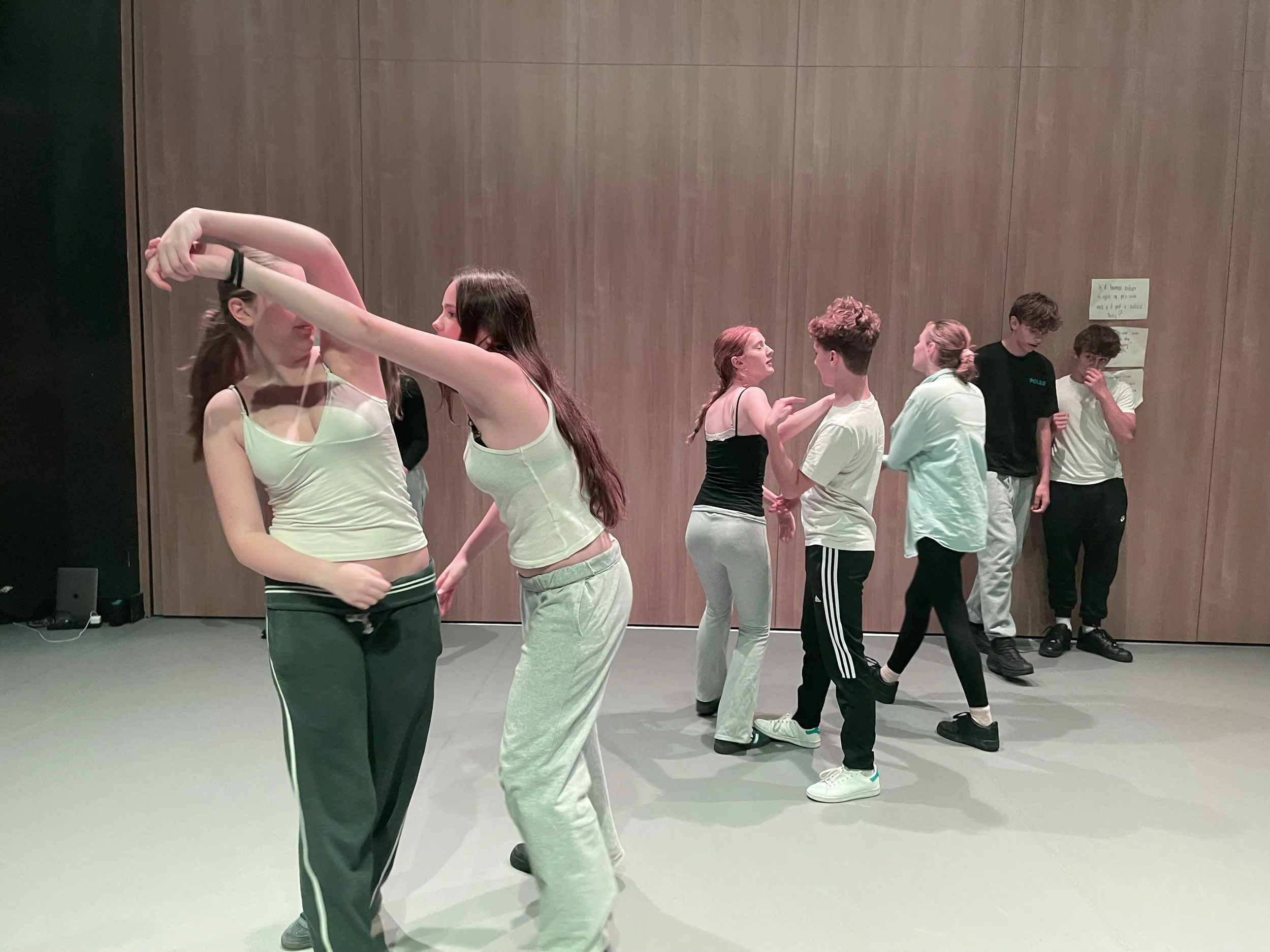 Year 11s Get Moving with Frantic Assembly's High-Energy Drama Workshop 