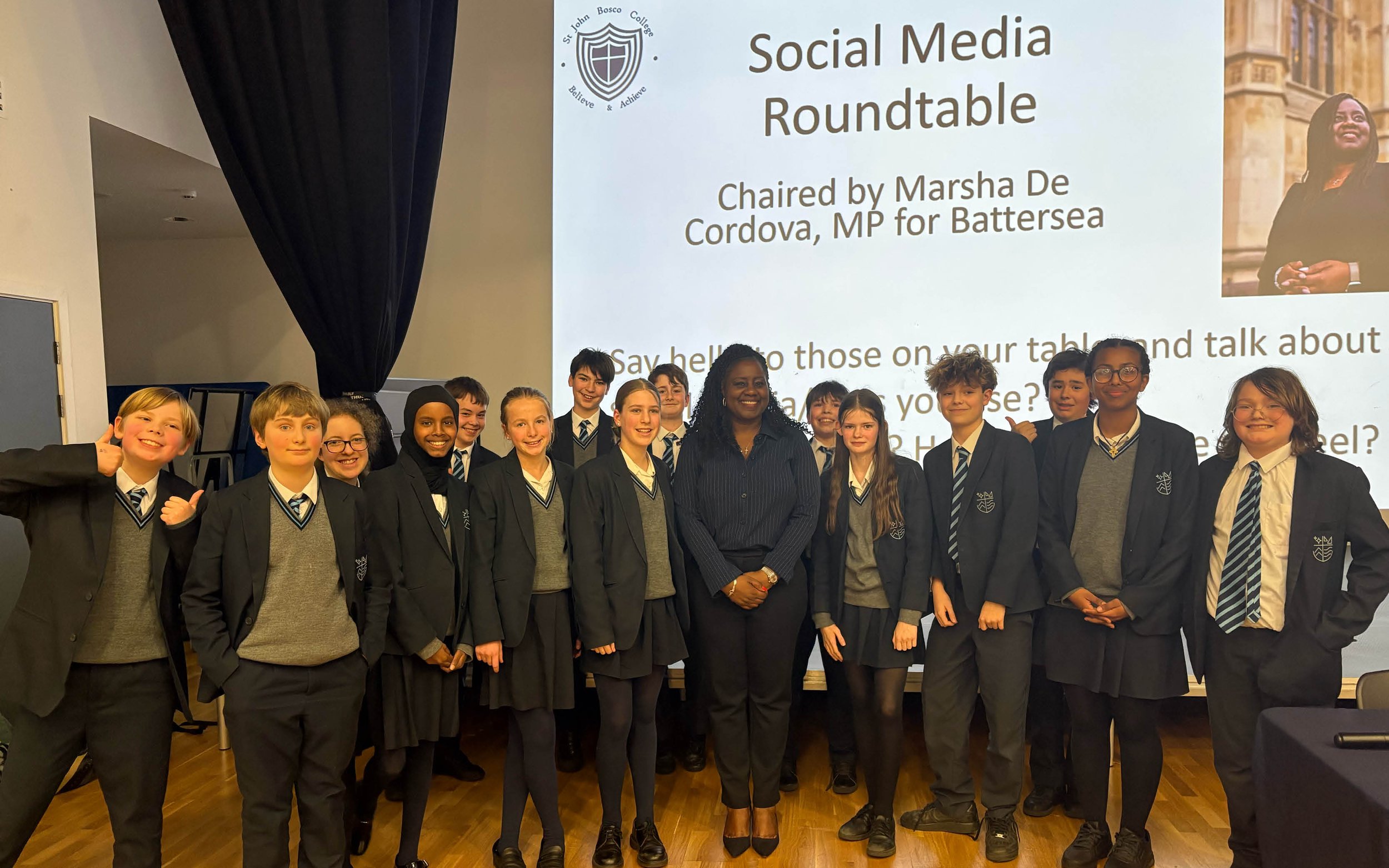 Social Media Roundtable chaired by Marsha de Cordova MP