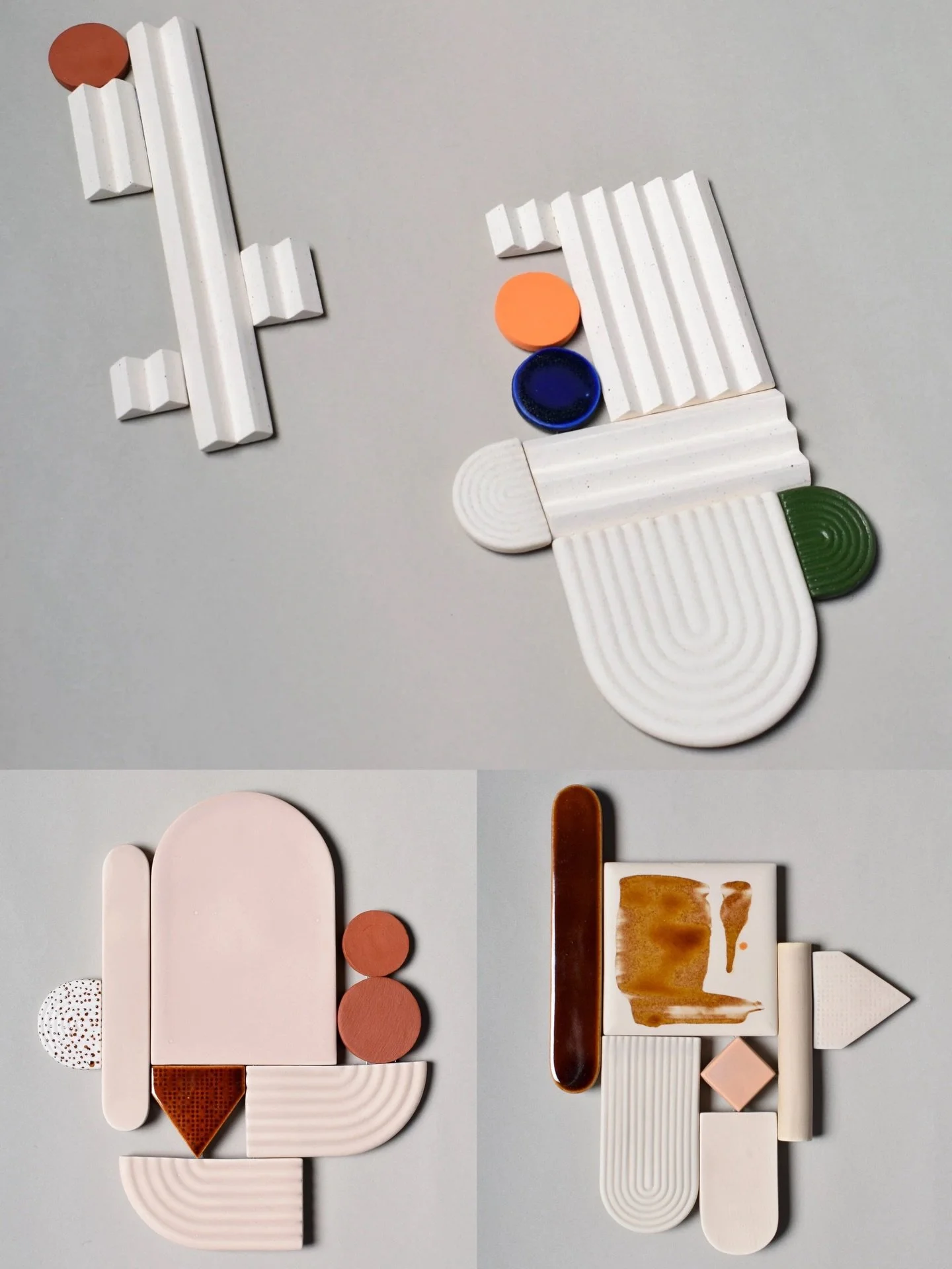 Fresh in store &bull; Wall Sculpture No.303-305
👉 available in my online store

#lauraitkonen #ceramics #art #contemporaryceramics #finnishart