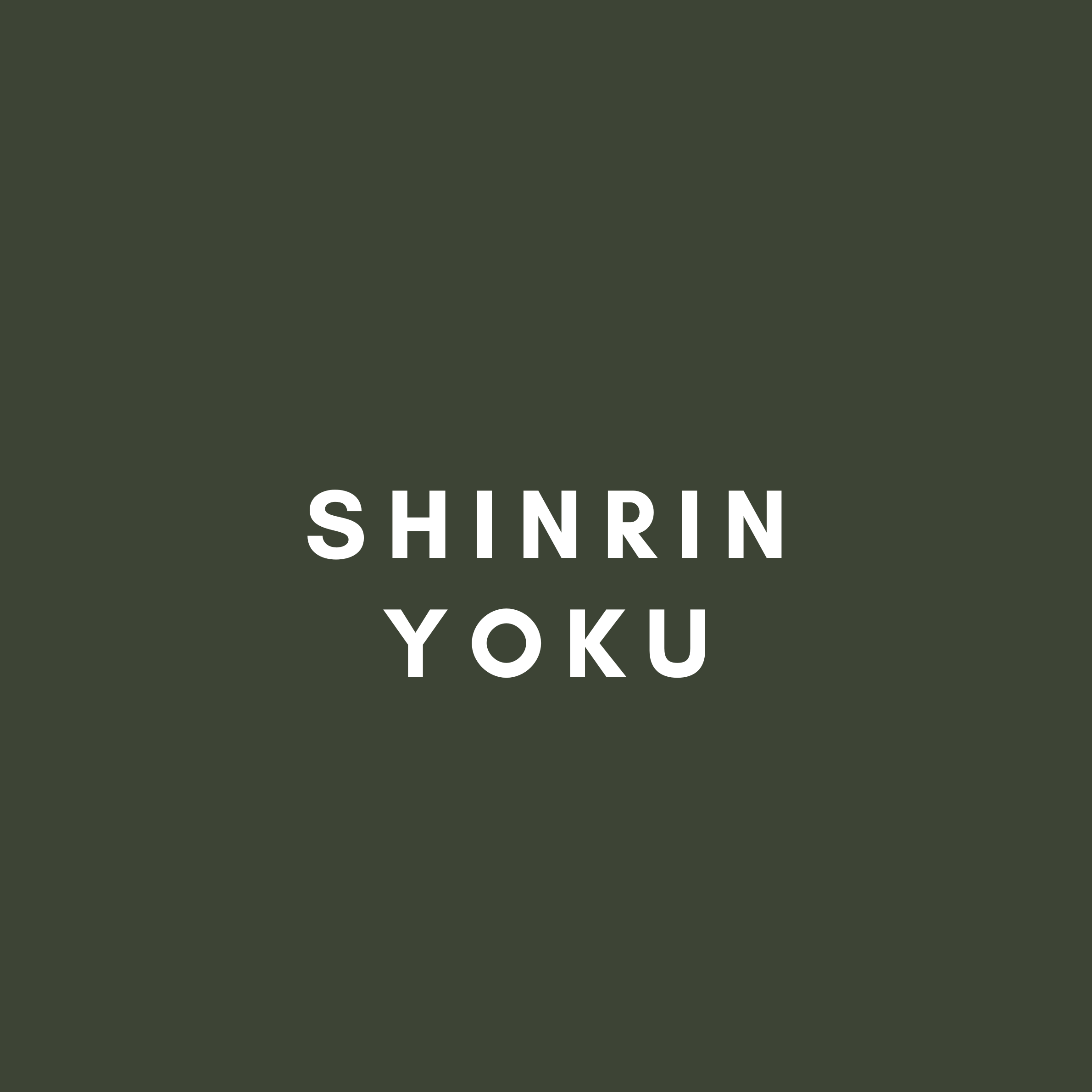 Sommer SHINRIN YOKU