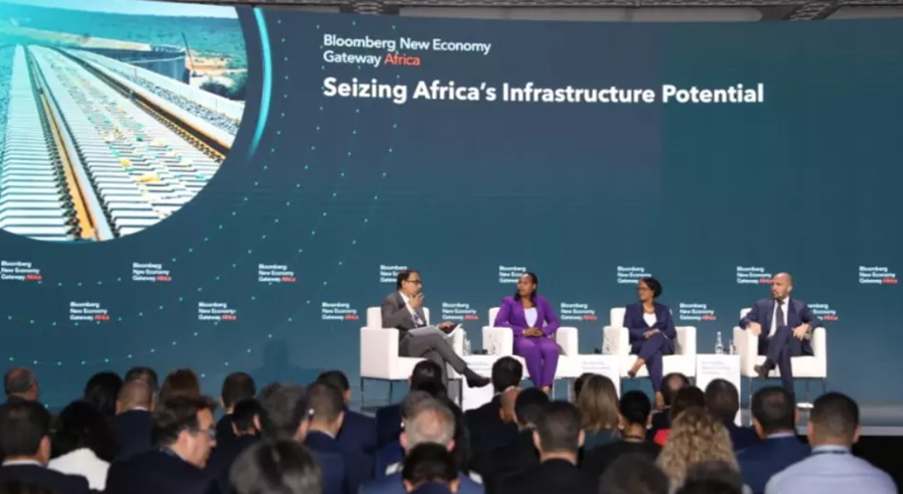 Conférence Bloomberg: le défi du développement des infrastructures en Afrique