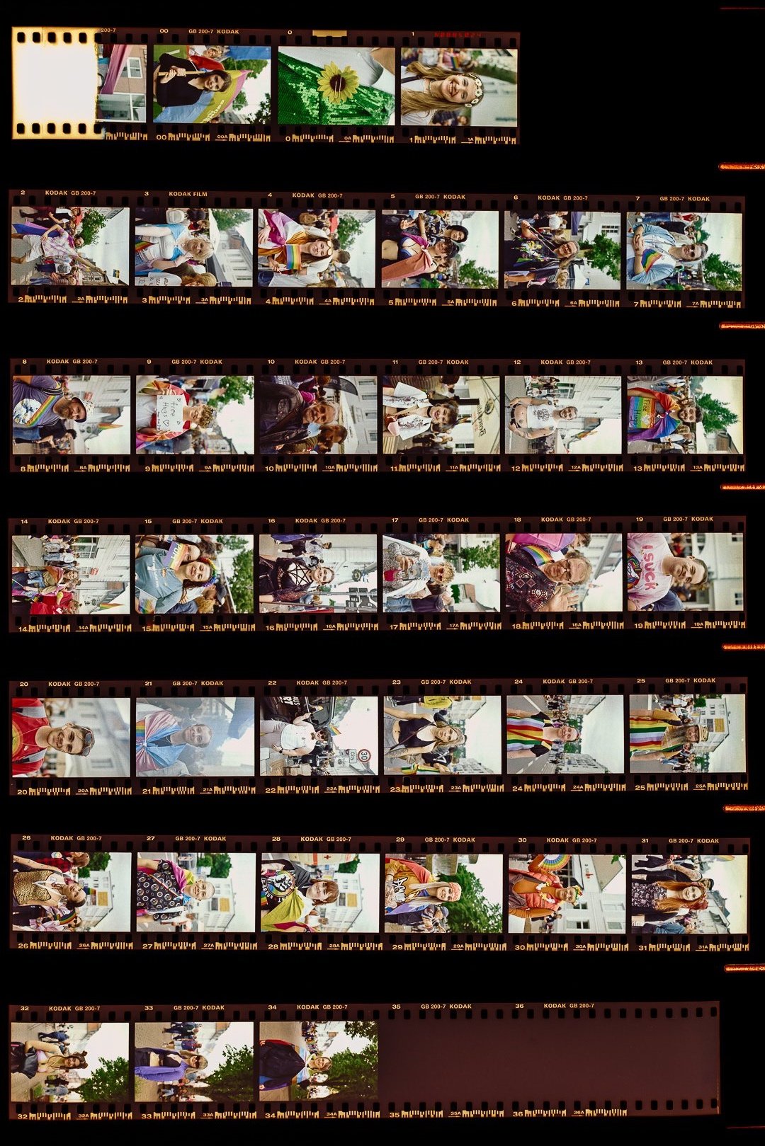 CSD 24 -Portraits auf Kodak Gold