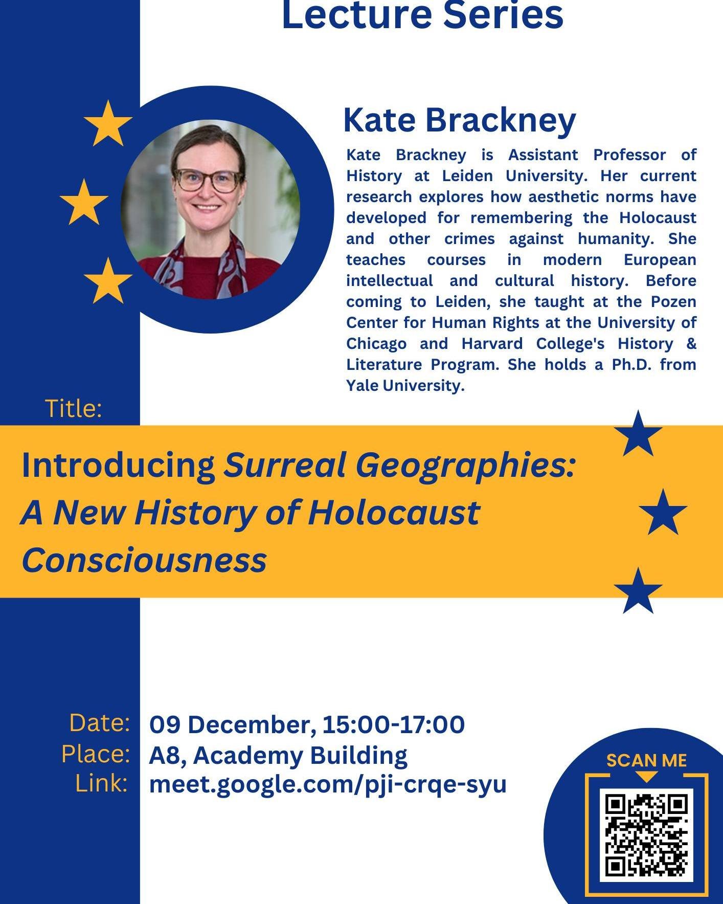 We will receive Dr. Kate Brackney from the University of Leiden next week to discuss her new book. We look forward to it, and hope that you will join us! Video call link: https://meet.google.com/pji-crqe-syu