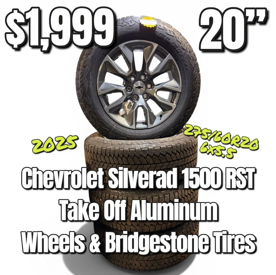 Chevy Silverado 1500 RST Wheels & Tires