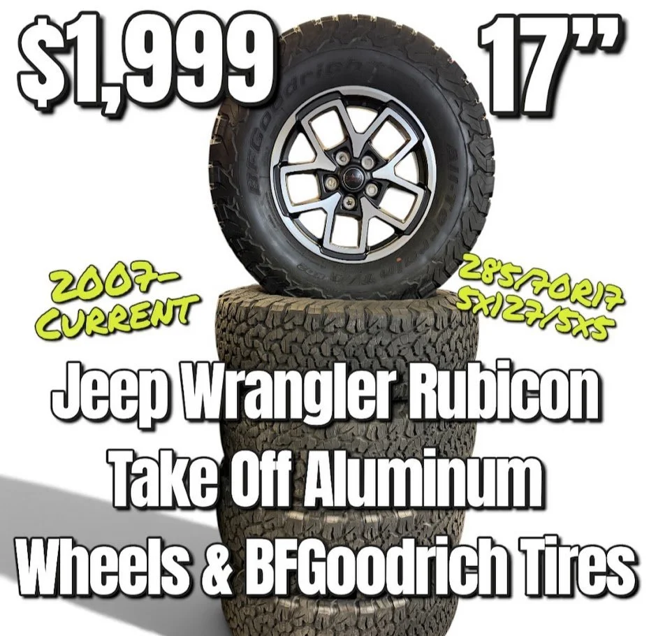 Jeep Wrangler Rubicon Wheels & Tires