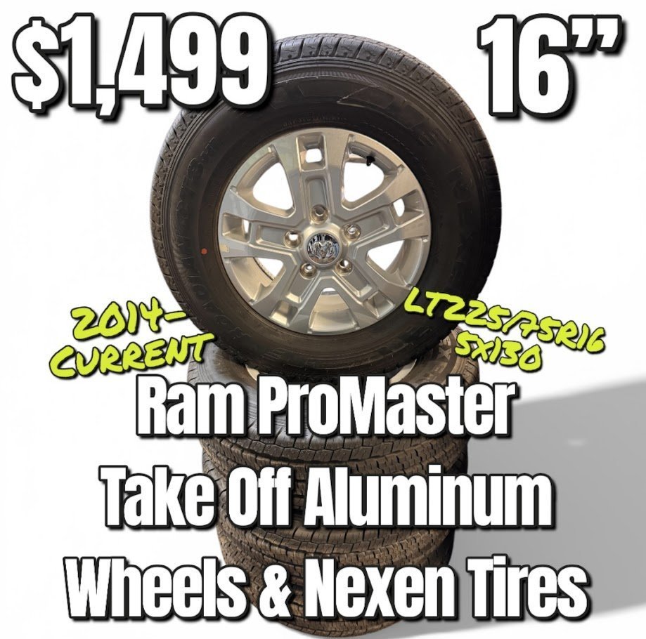 Ram Promaster Wheels & Tires
