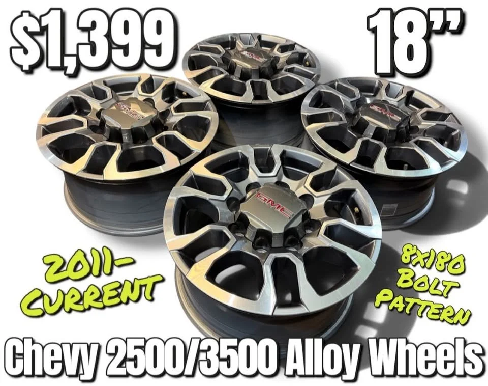 GMC Sierra 2500 3500 18" Wheels