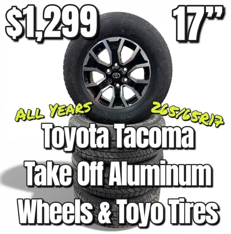 Toyota Tacoma 17" Wheels and Tires