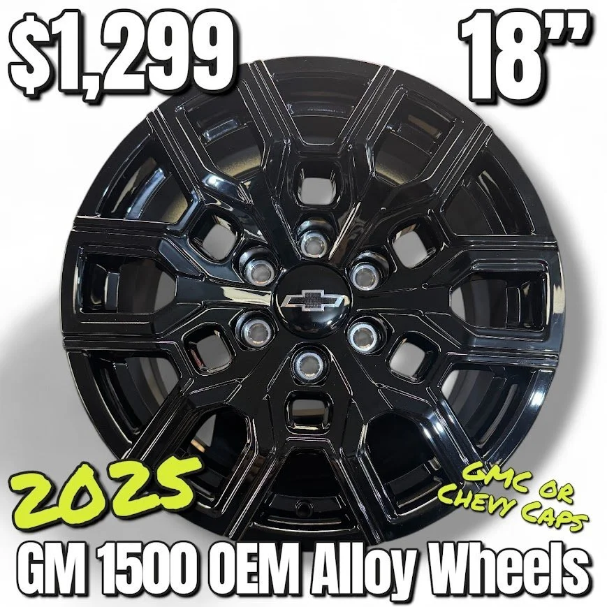 Chevy Silverado 1500 18" OEM Wheels