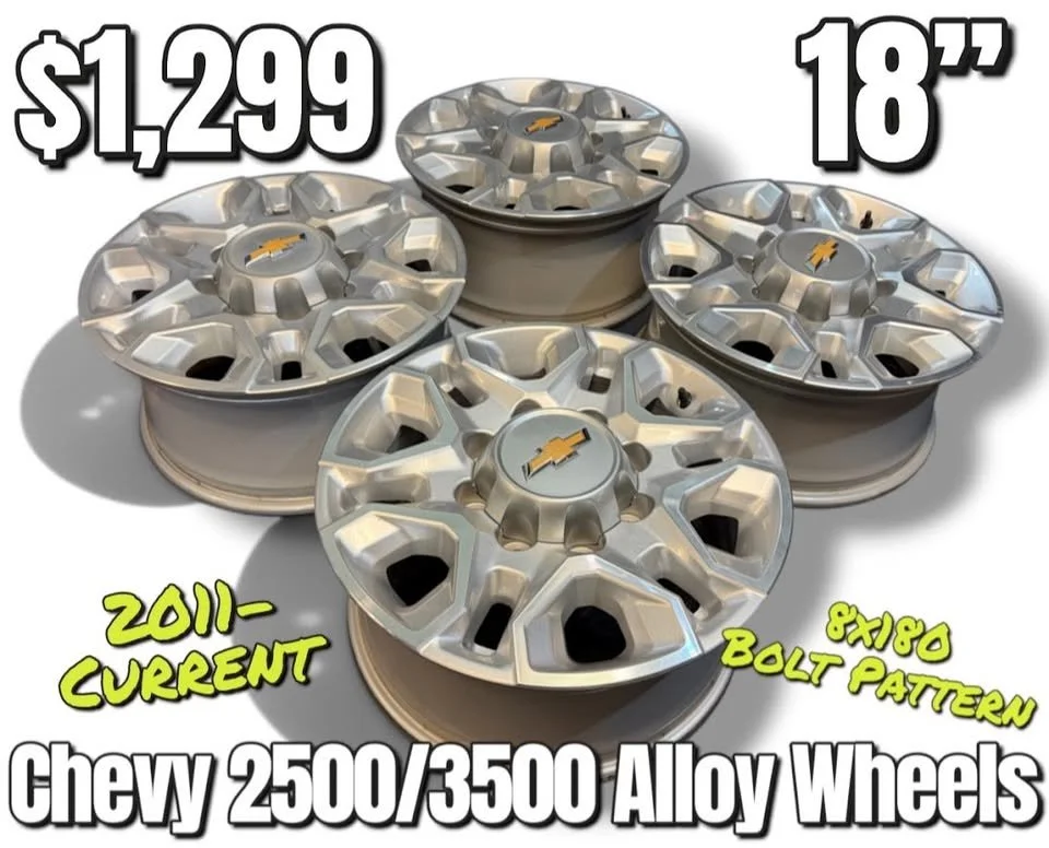 Chevy SIlverado 2500 3500 18" Alloy Wheels