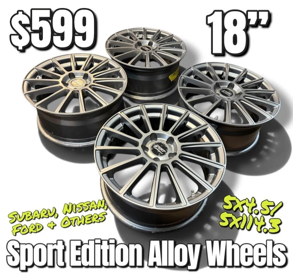 Sport Edition 18" Alloy Wheels 5x4.5 / 5x114.3