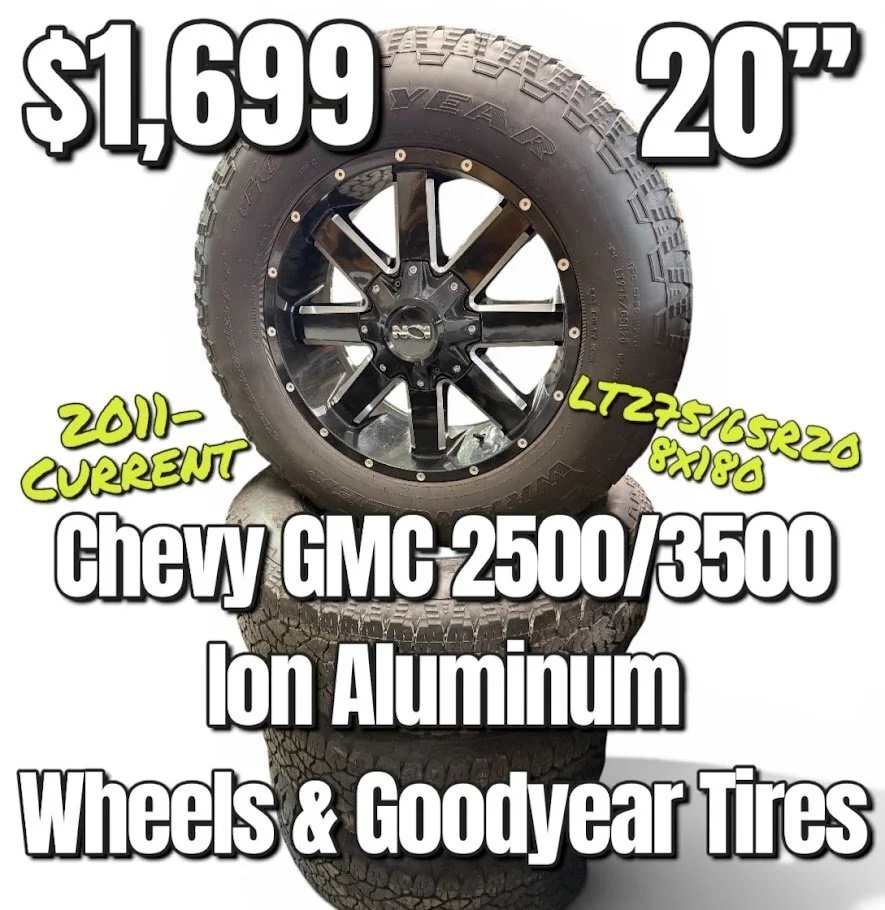 GM 2500/3500 20" Wheels & Tires
