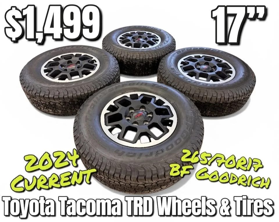 2025 Toyota Tacoma TRD Wheels and Tires