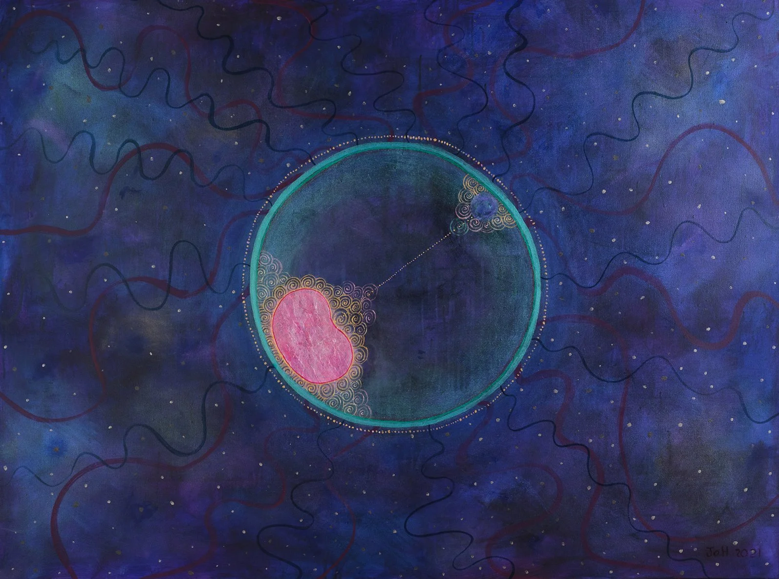 Heckett_GodCreatingHerself_PaintingWithMixedMedia_2021.jpg