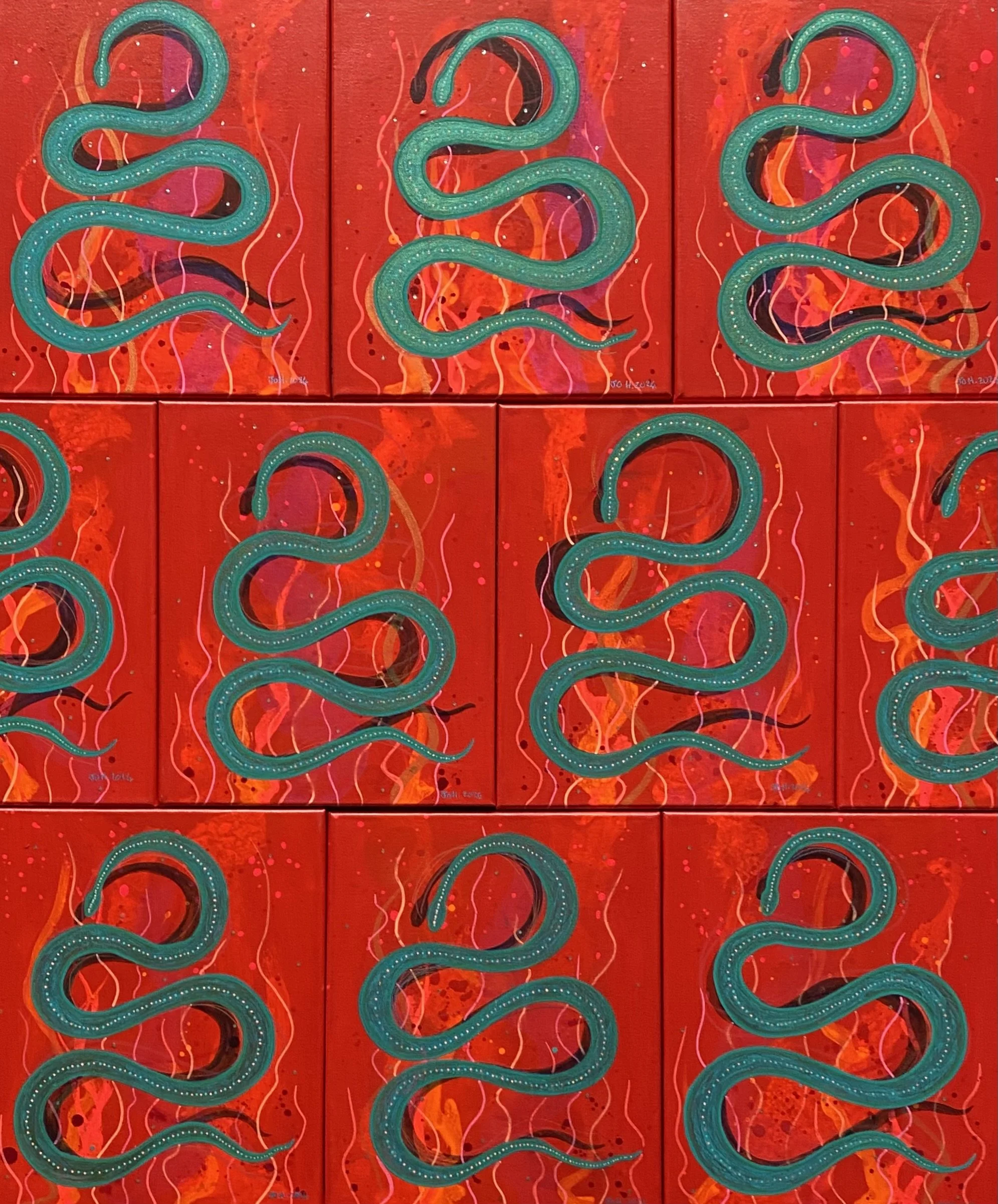 4th Cauldron: Serpent Rising Art Cauldron