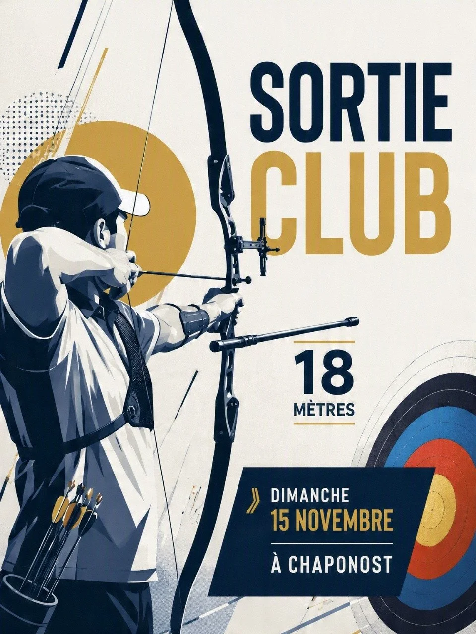 Sortie CLUB Tir à 18m