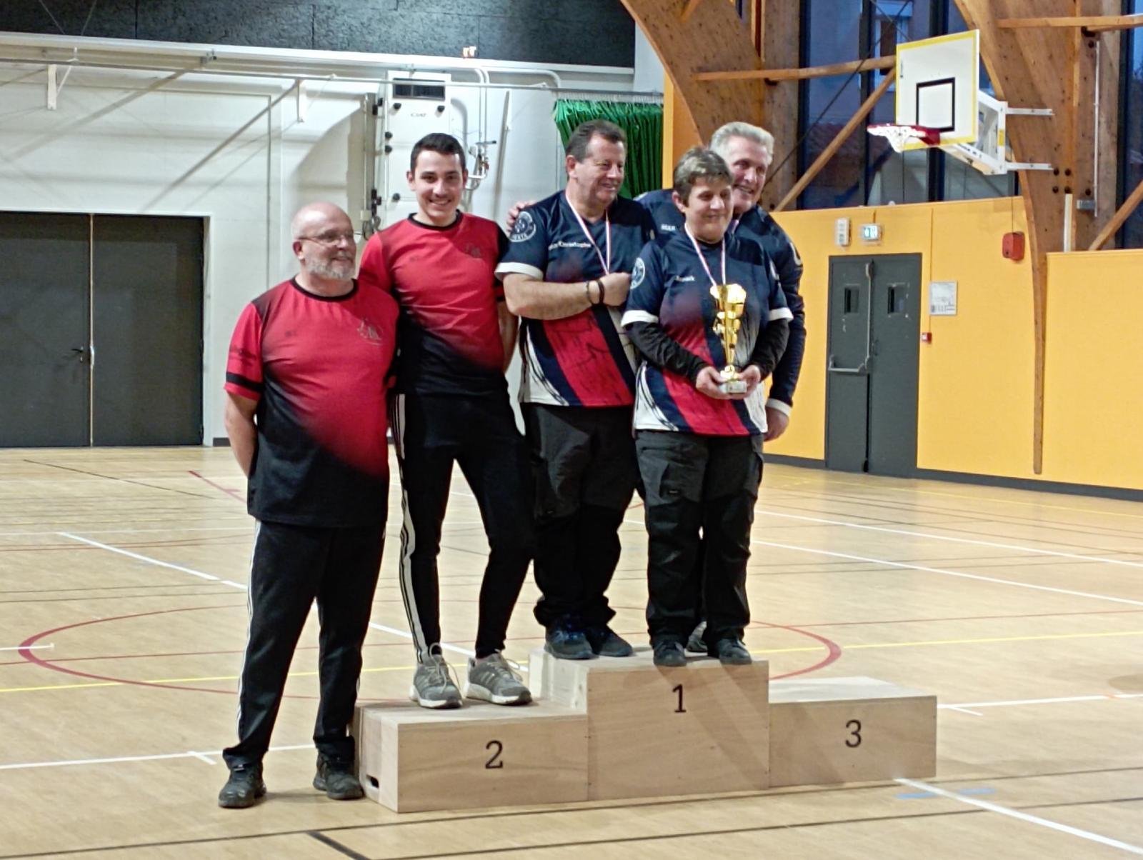 Equipe poulies 2ème ST LAURENT DE CHAMOUSSET janvier 2026