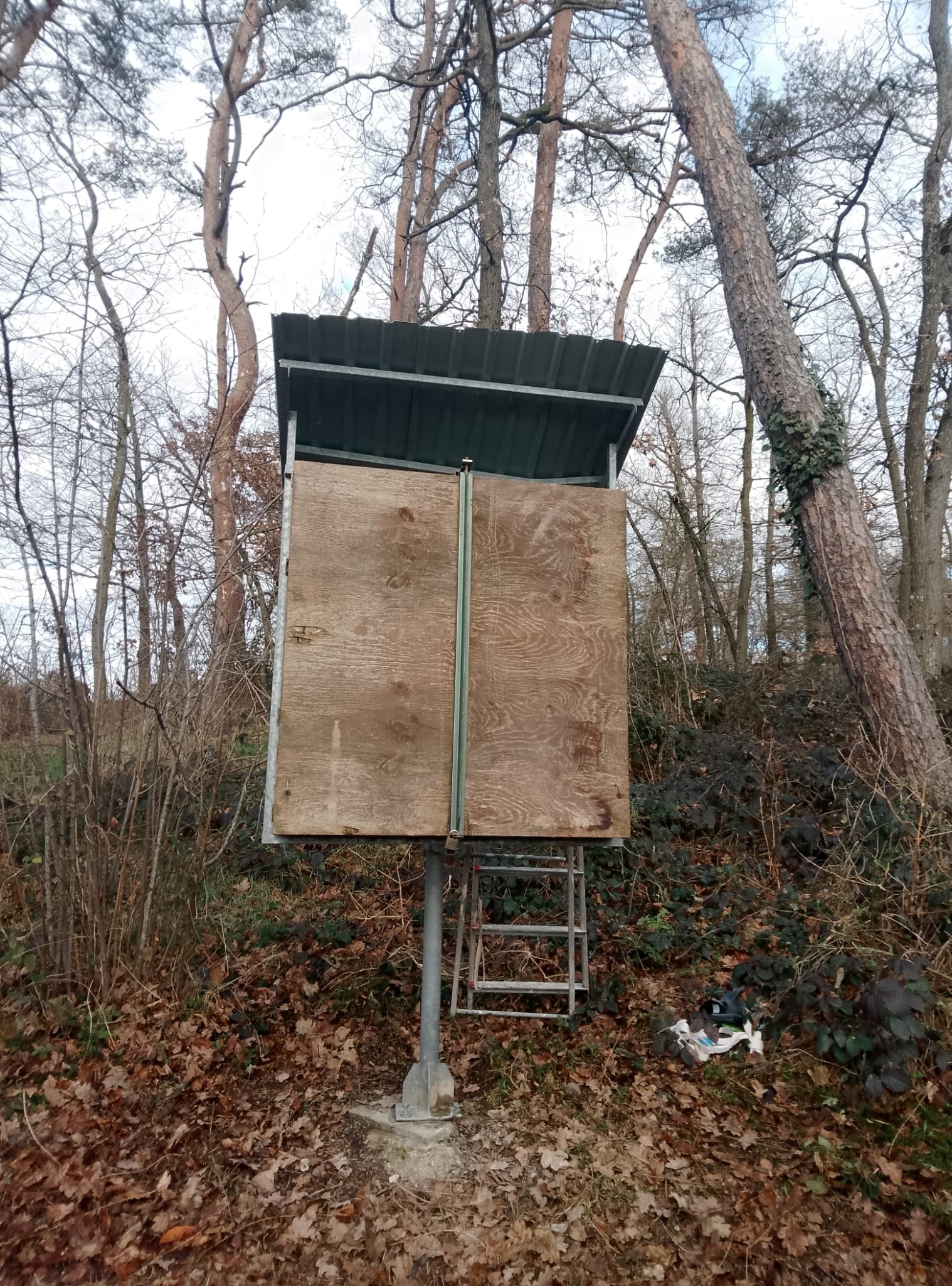 Remise en état de quelques cibles campagne à Hurongues