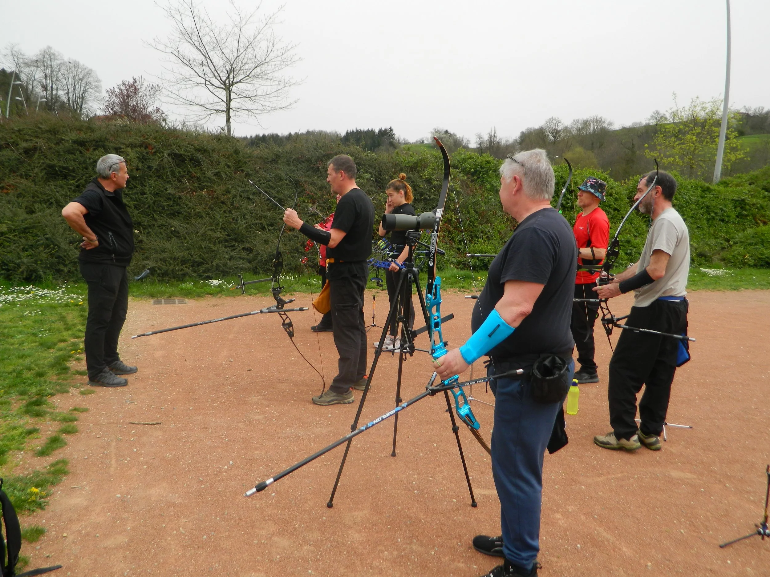 Cours du dimanche avec Manu aux Pinasses