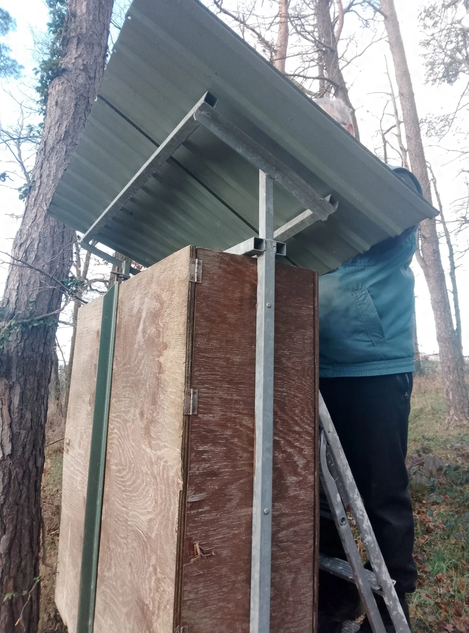 Remise en état de quelques cibles campagne à Hurongues